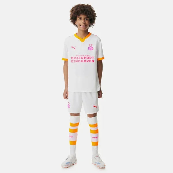PSV Uitshirt - Kindermaten met broek en sokken