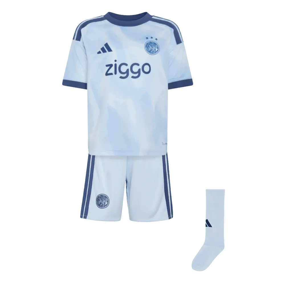 Ajax uitshirt kinderen met broek en sokken